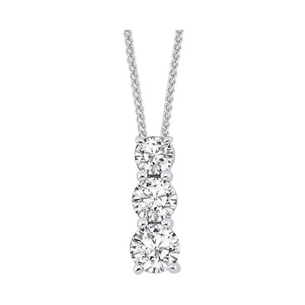 Silver Diamond 1/4Ctw Pendant