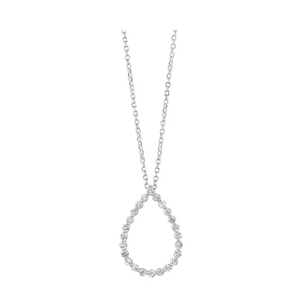 Silver Diamond 1/4Ctw Pendant