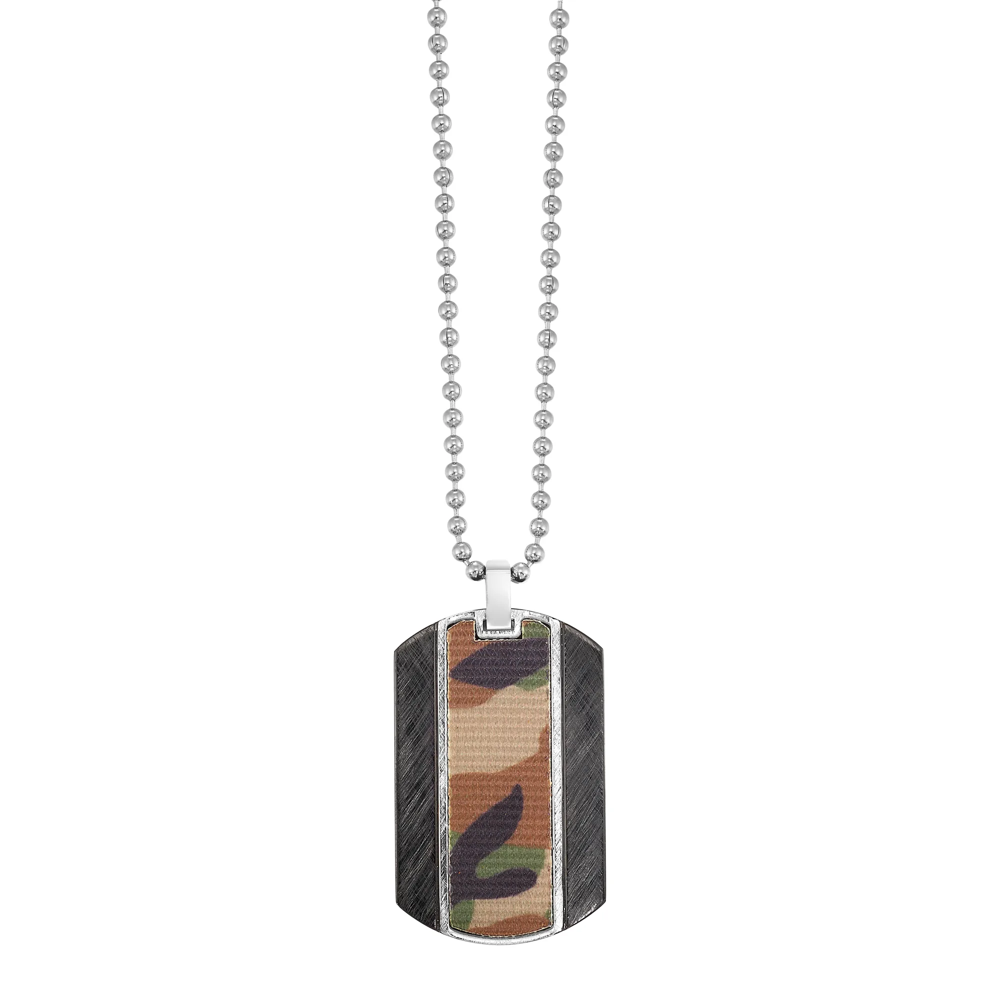 Steel White Pendant
