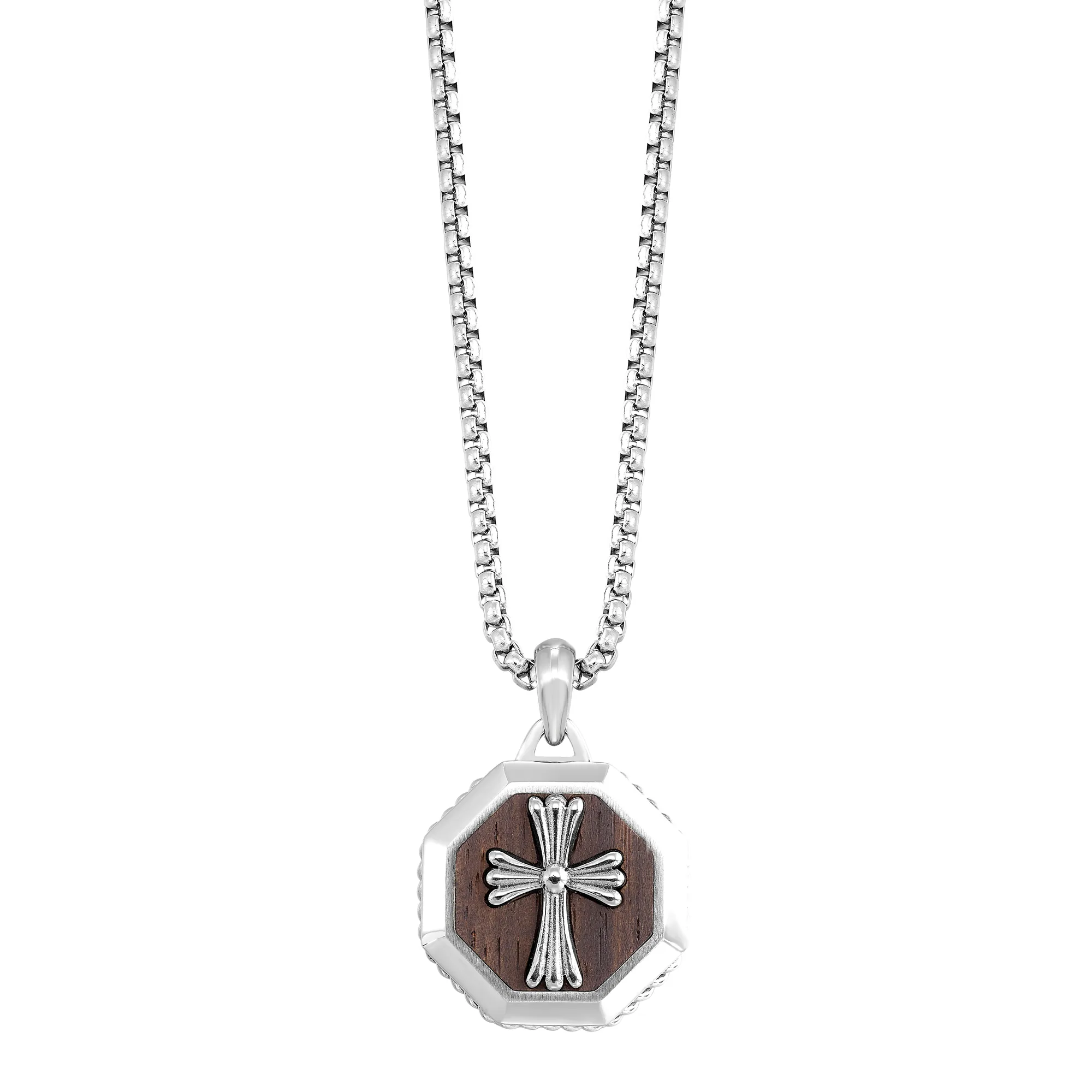 Steel White Pendant