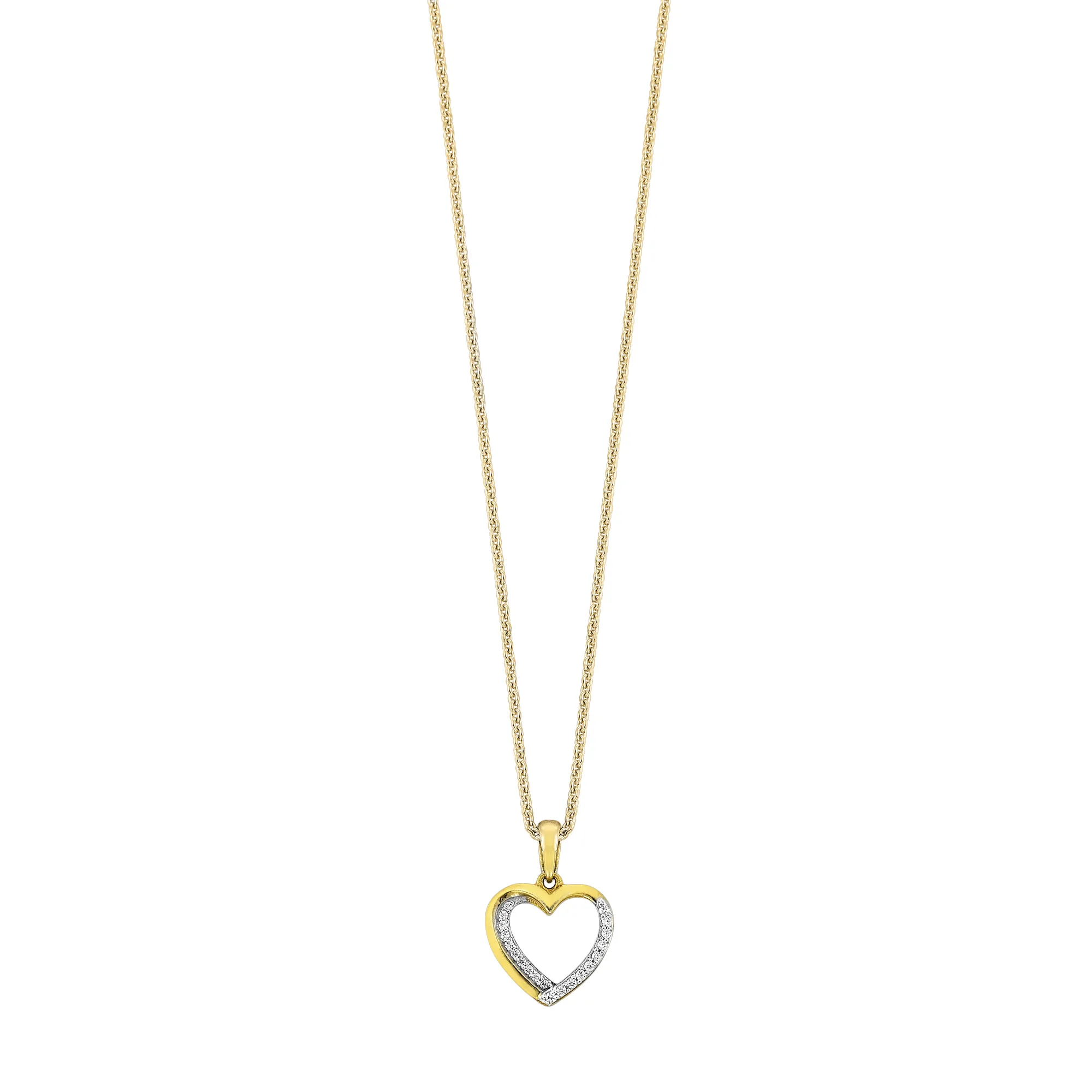10Kt Yellow Gold Diamond 1/15CTW Pendant