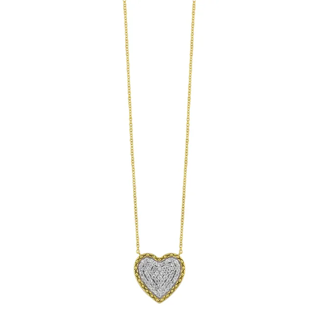 10Kt Yellow Gold Diamond 1/2Ctw Pendant