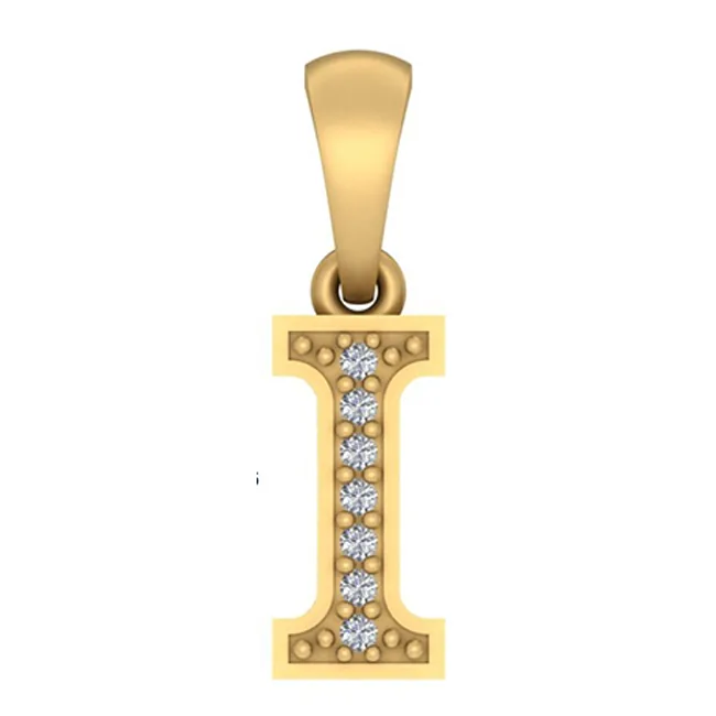10Kt Yellow Gold Diamond 1/50Ctw Pendant