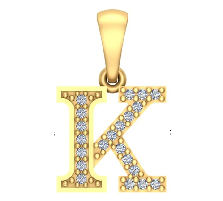 10Kt Yellow Gold Diamond 1/20Ctw Pendant