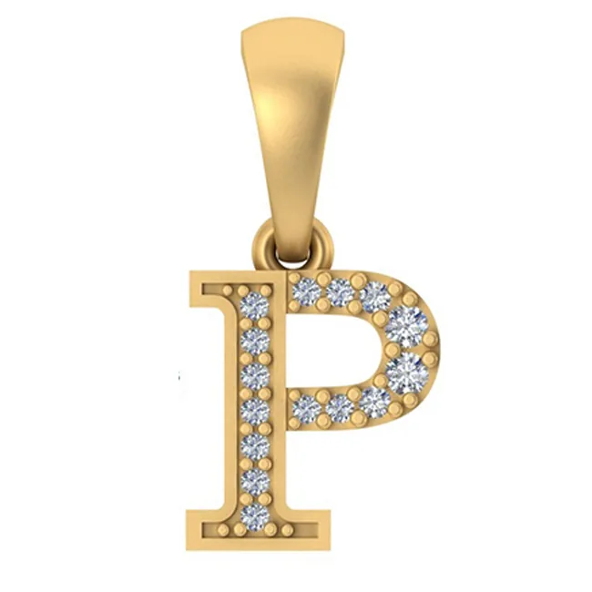 10Kt Yellow Gold Diamond 1/20Ctw Pendant