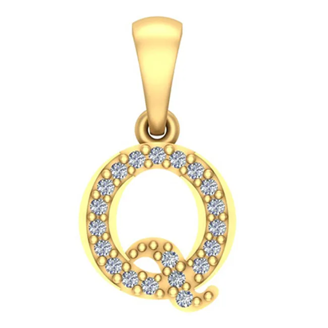 10Kt Yellow Gold Diamond 1/20Ctw Pendant