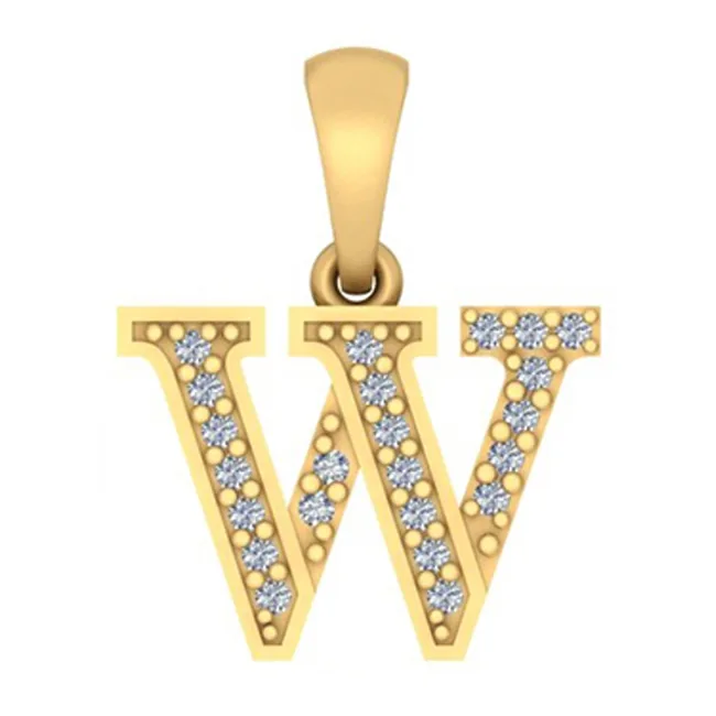 10Kt Yellow Gold Diamond 1/15Ctw Pendant