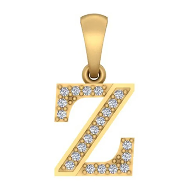 10Kt Yellow Gold Diamond 1/20Ctw Pendant