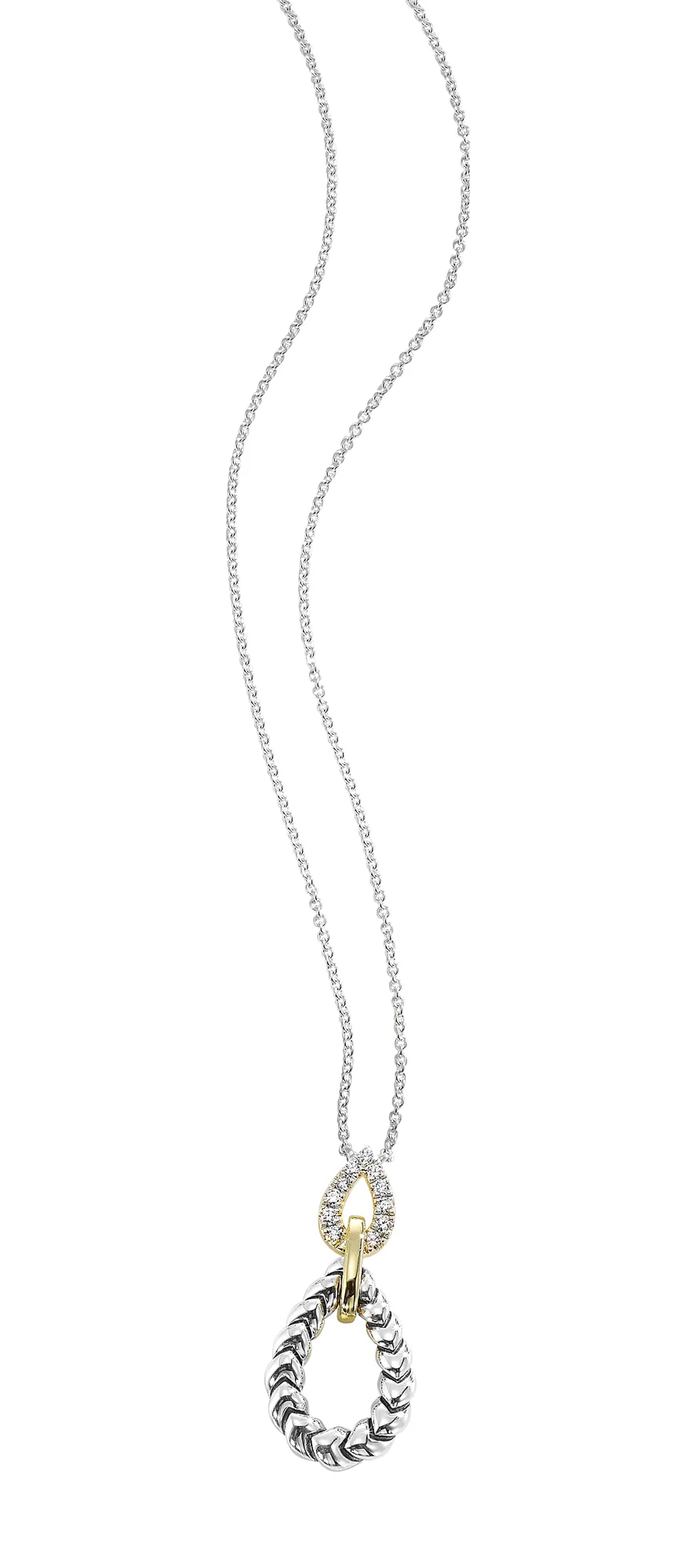 Gold Silver White Yellow Diamond 1/7Ctw Pendant