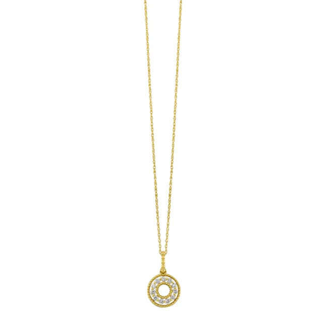 10Kt Yellow Gold Diamond 1/7Ctw Pendant