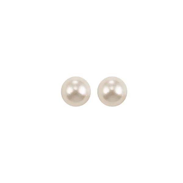 14Kt White Gold Pearl Earring