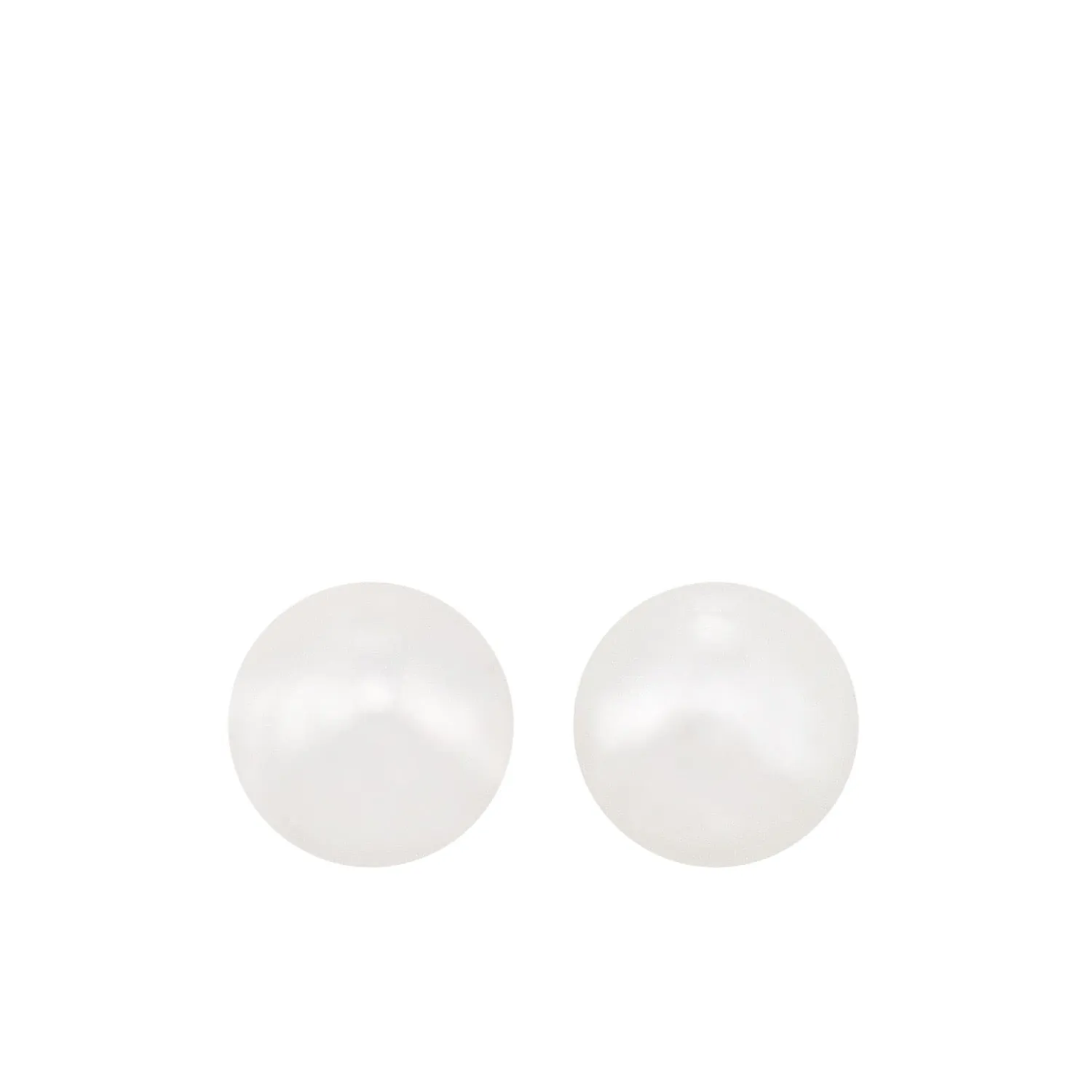14Kt White Gold Pearl Earring