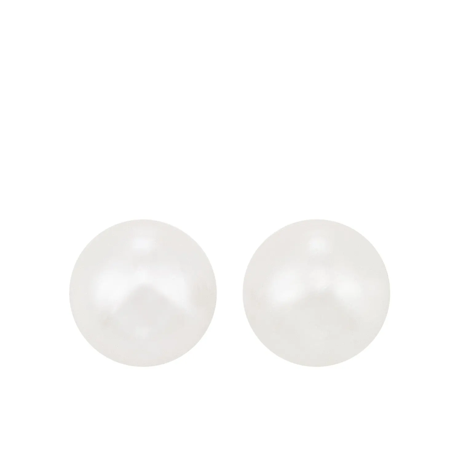 14Kt White Gold Pearl Earring