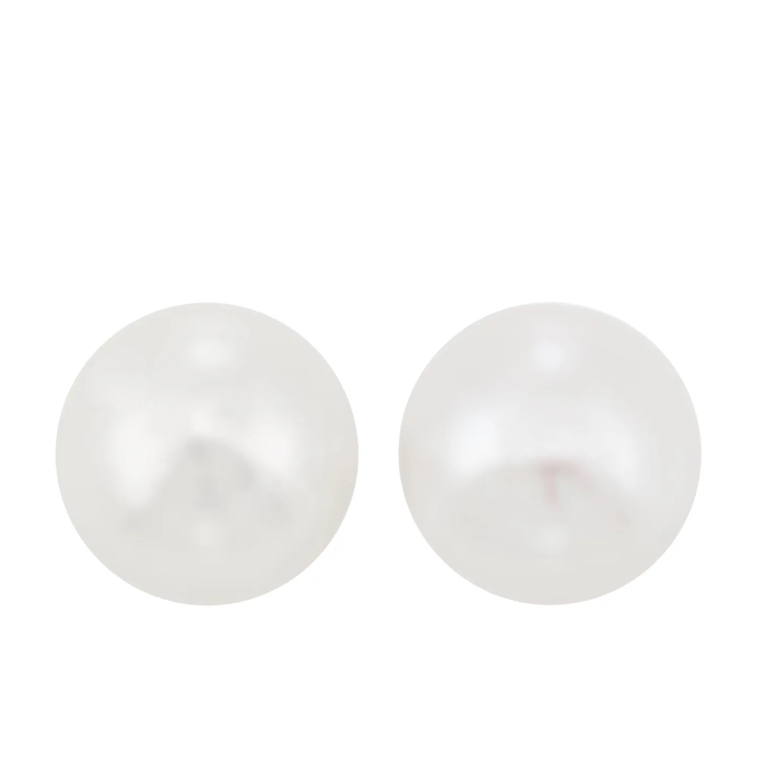 14Kt White Gold Pearl Earring