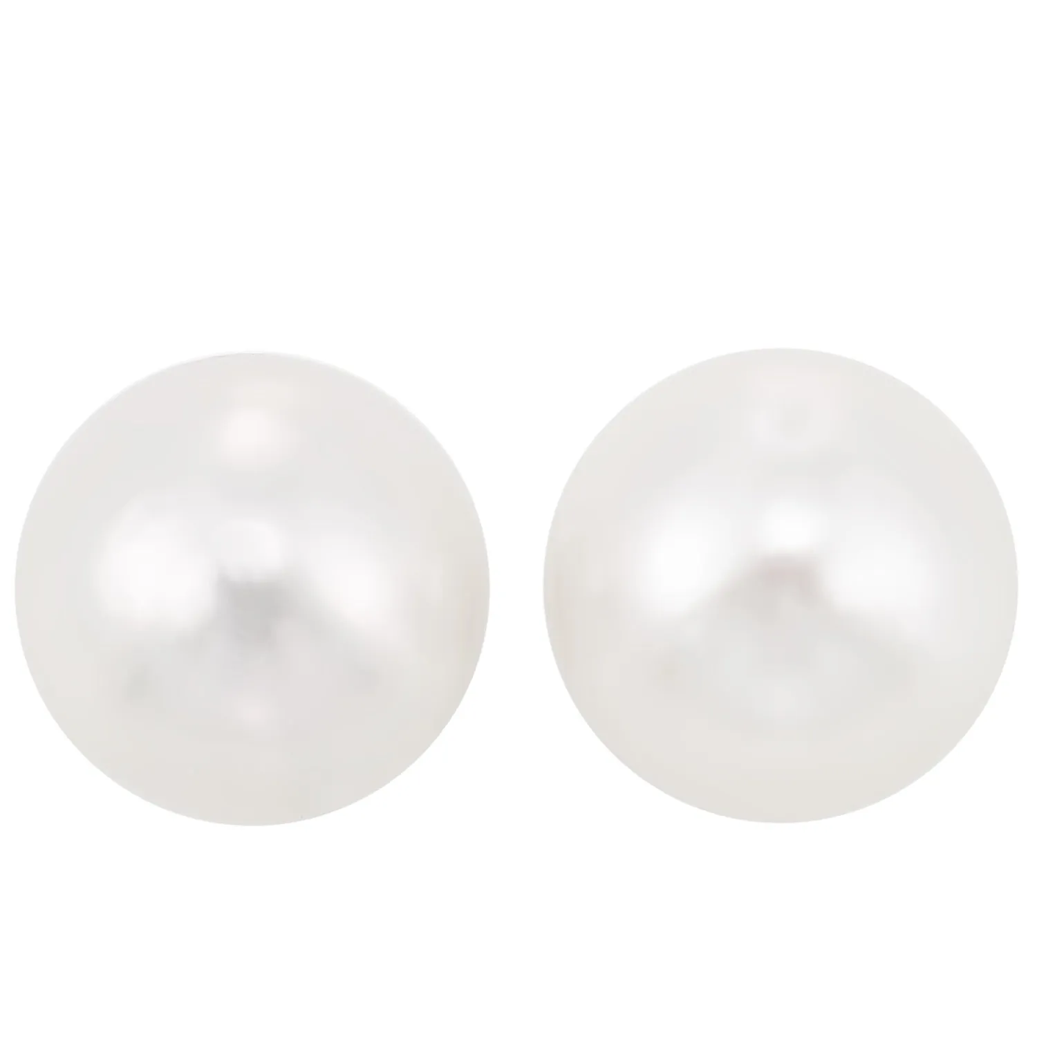 14Kt White Gold Pearl Earring