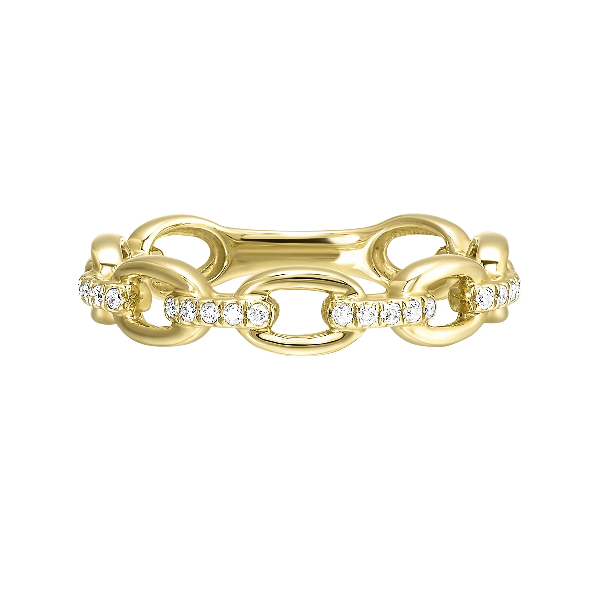 10Kt Yellow Gold Diamond 1/10Ctw Ring