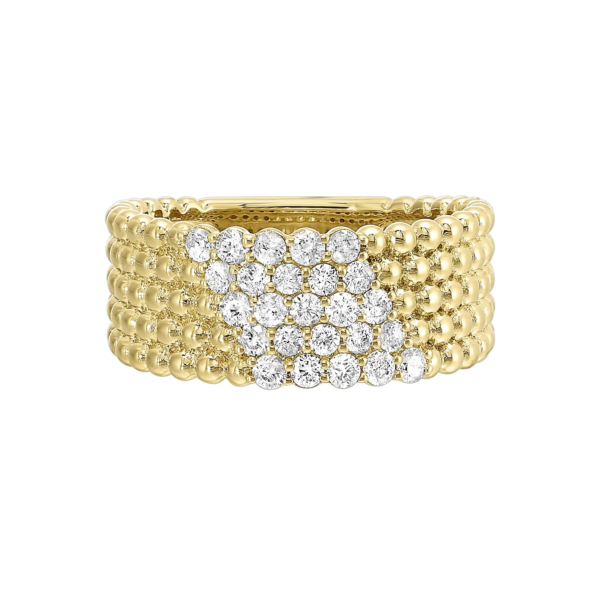 14Kt Yellow Gold Diamond 1/2Ctw Ring