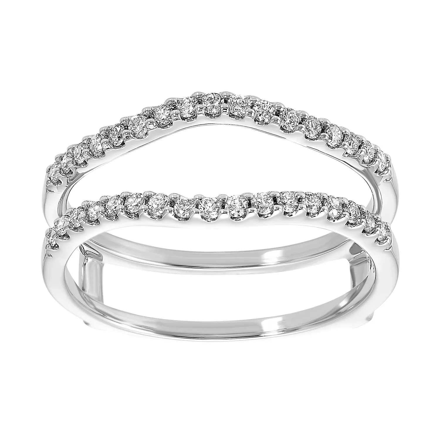 14Kt White Gold Diamond 1/3Ctw Ring