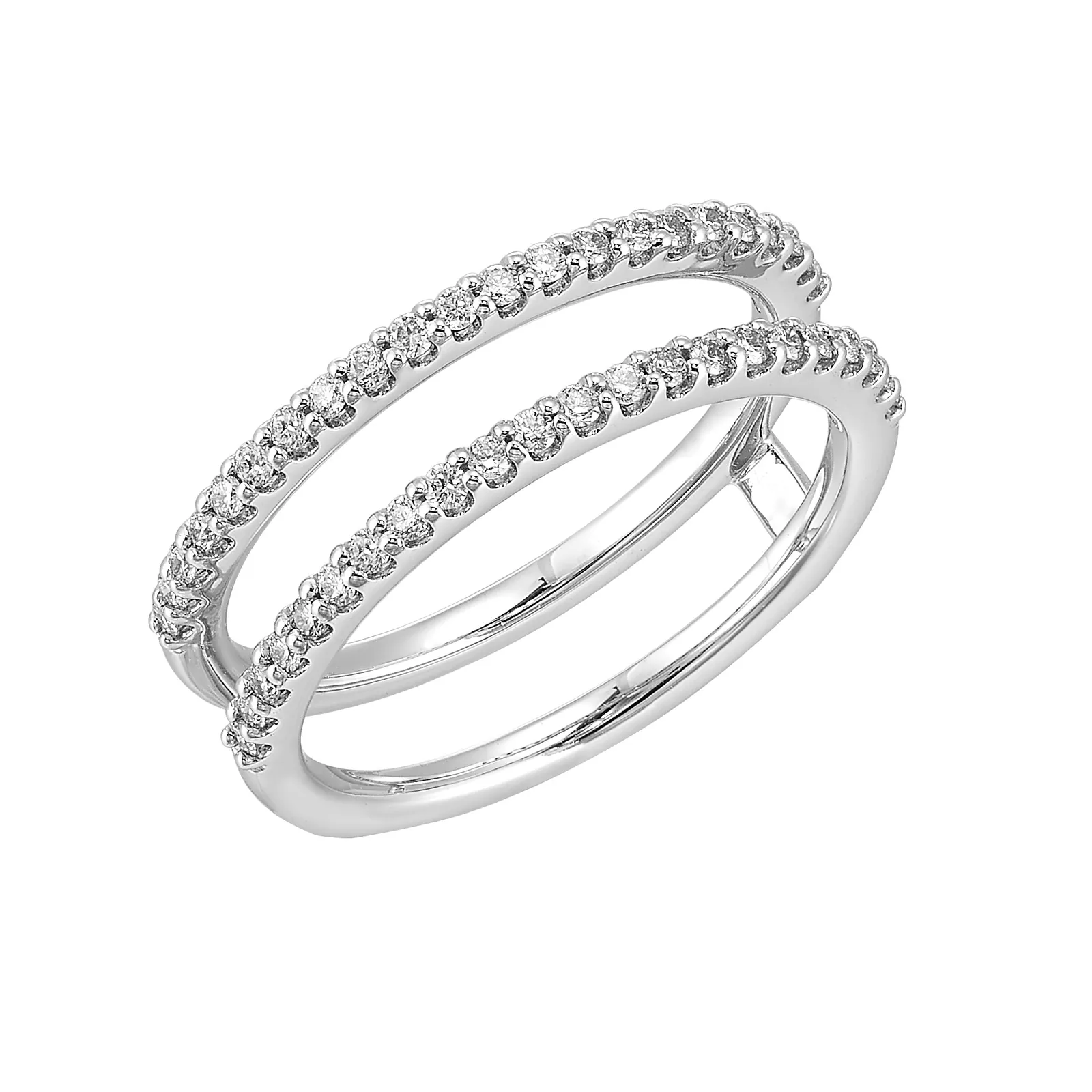 14Kt White Gold Diamond 1/3Ctw Ring view 2