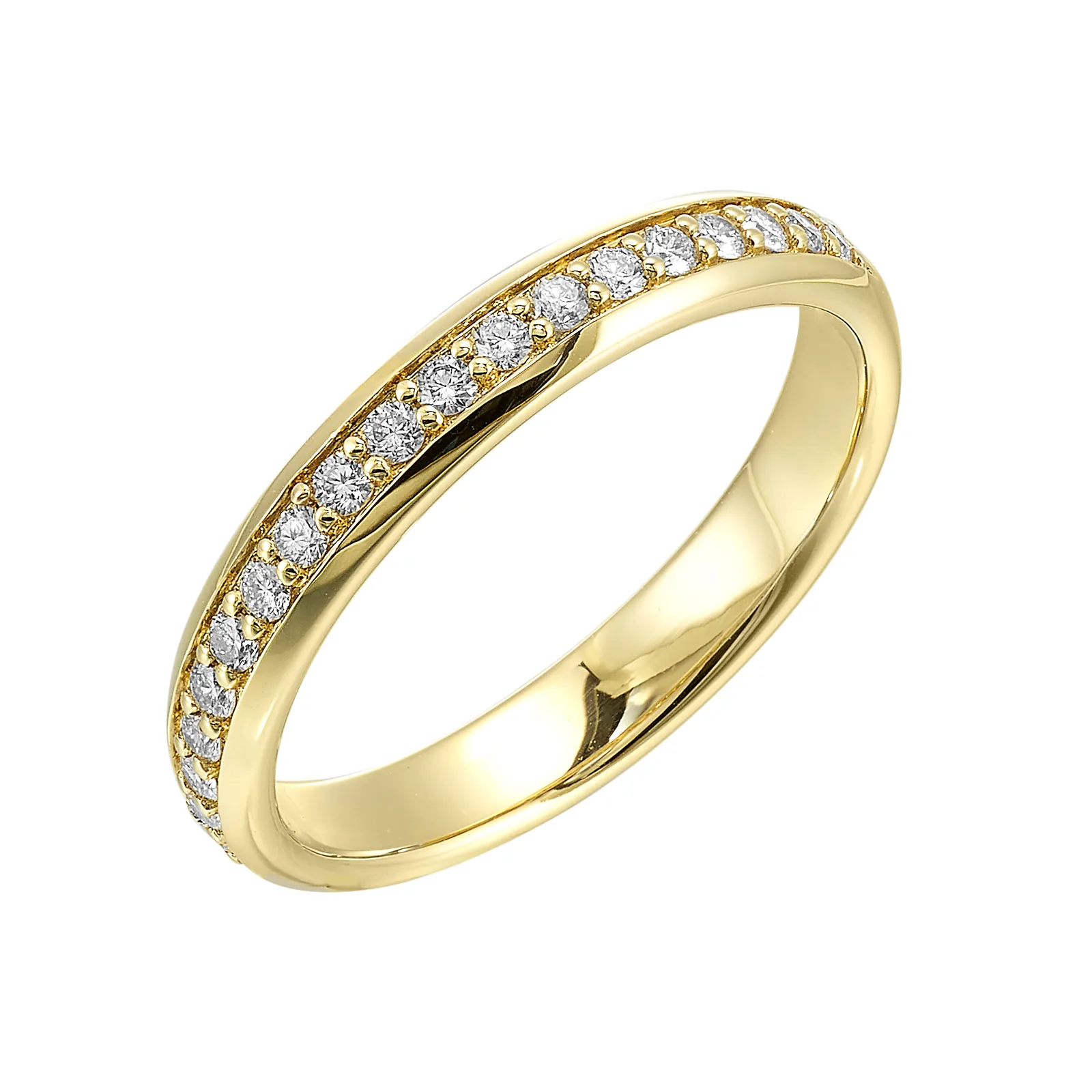 14Kt Yellow Gold Diamond 1/4Ctw Ring view 2