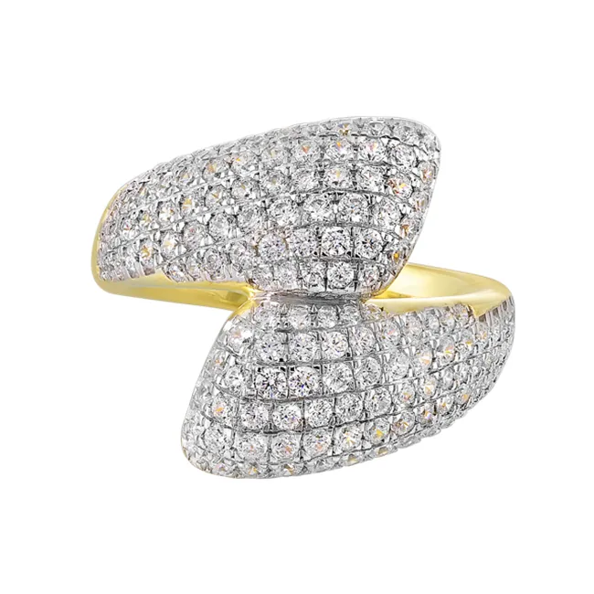 14Kt Yellow Gold Diamond 1 1/2Ctw Ring