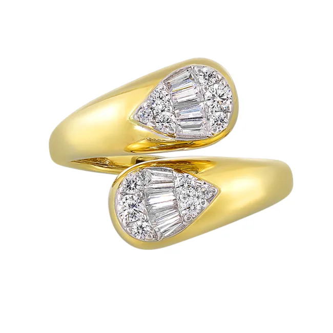 14Kt Yellow Gold Diamond 1/2Ctw Ring