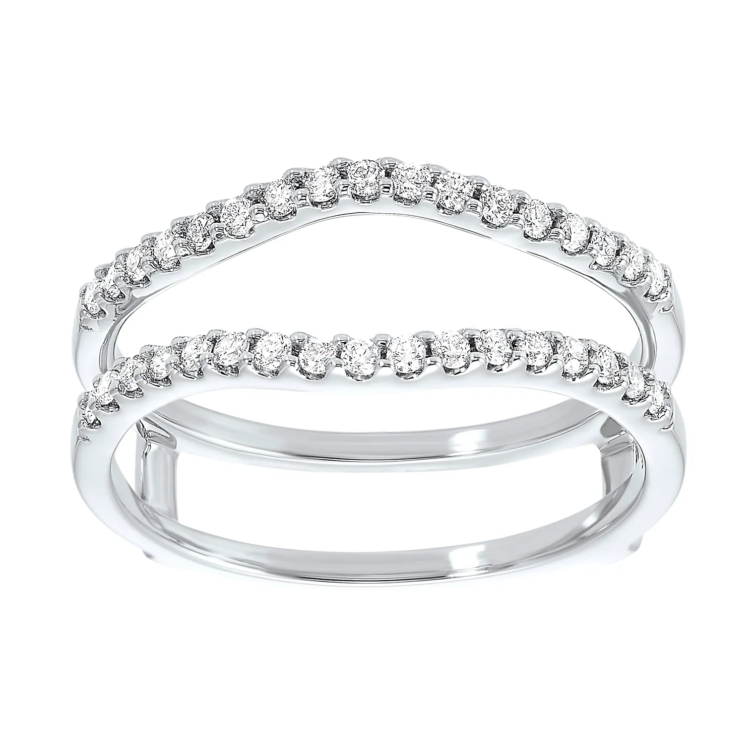 14Kt White Gold Diamond 1/3Ctw Ring