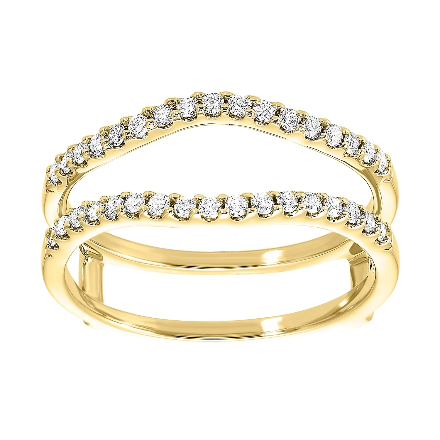 14Kt Yellow Gold Diamond 1/4Ctw Ring
