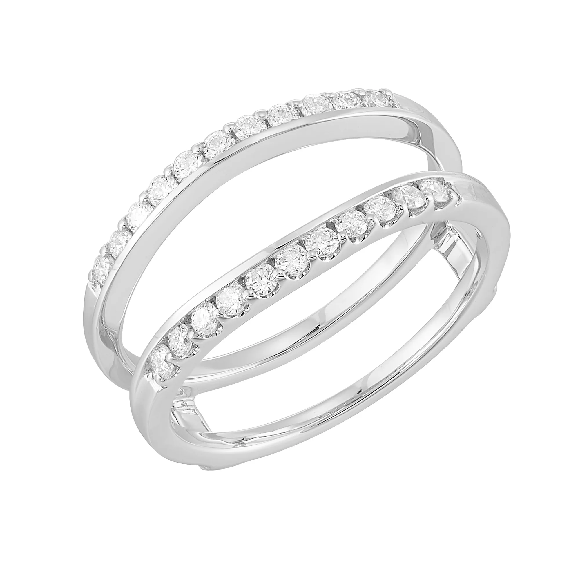 14Kt White Gold Diamond 1/3Ctw Ring