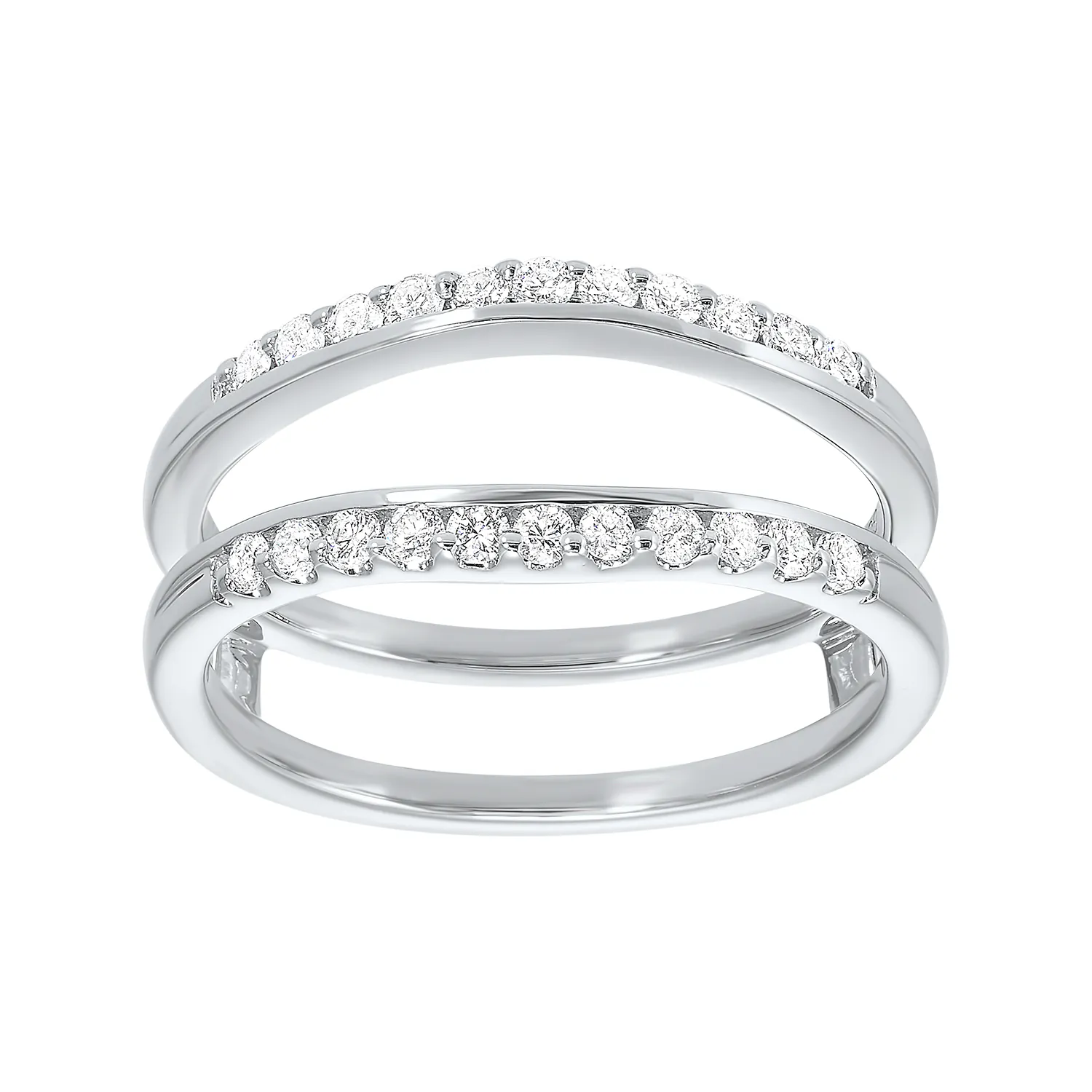 14Kt White Gold Diamond 1/3Ctw Ring