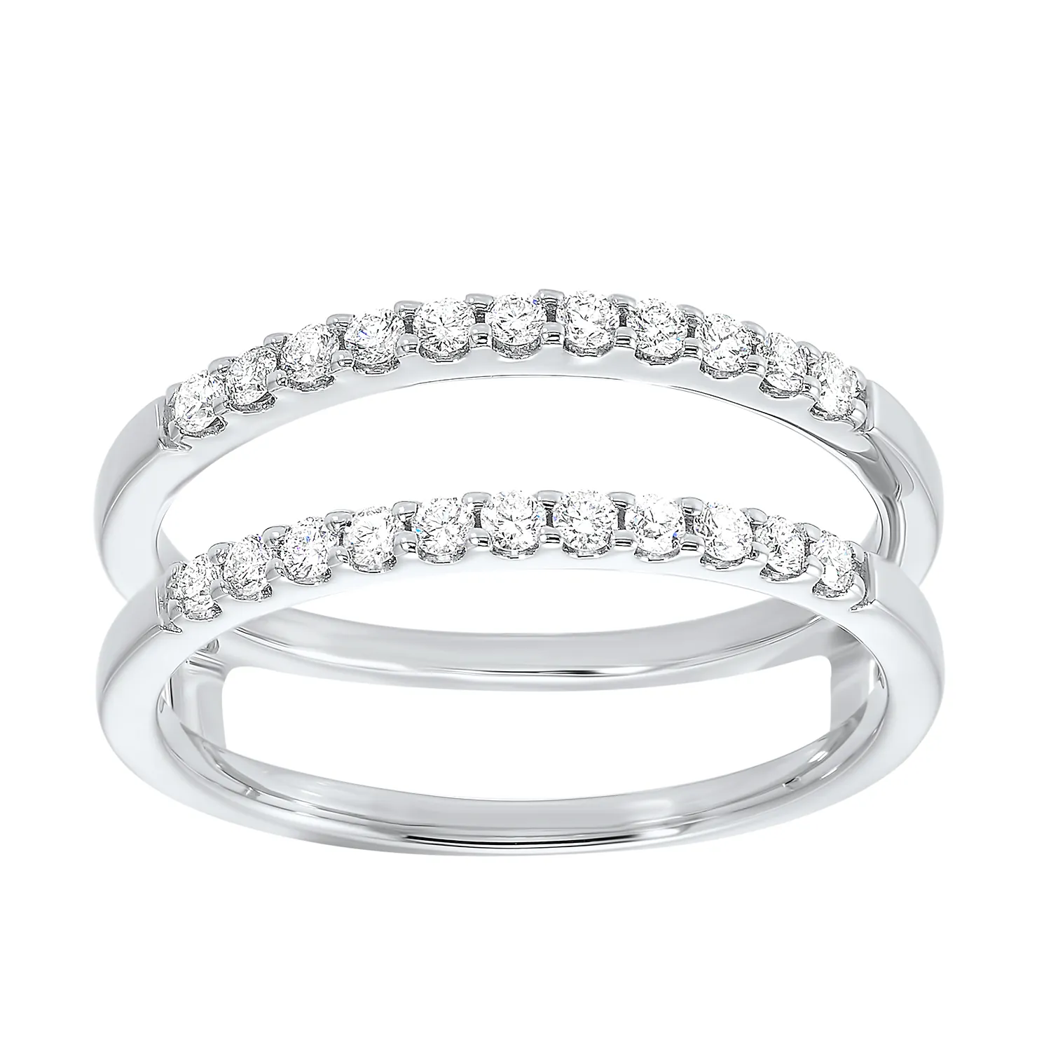 14Kt White Gold Diamond 1/3Ctw Ring