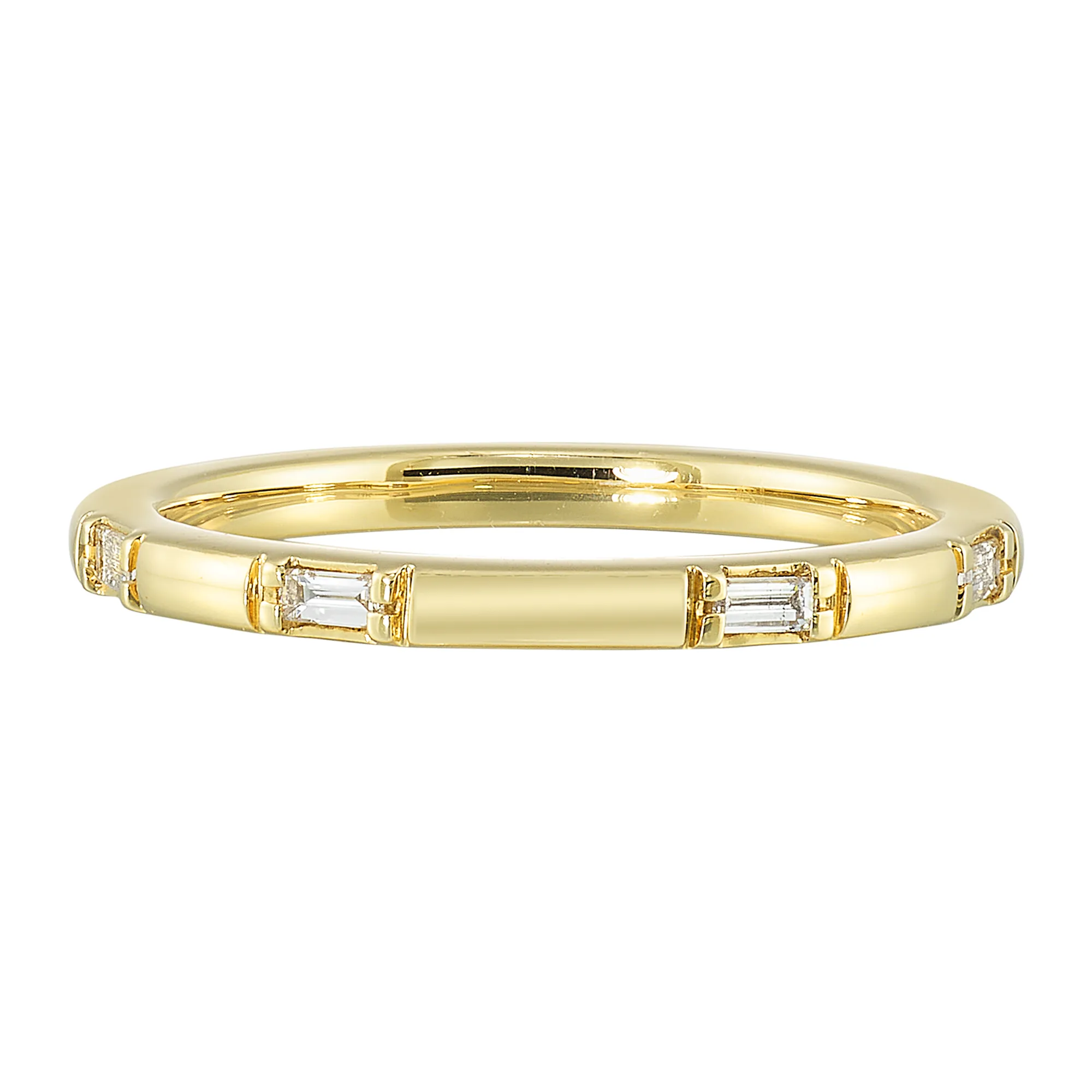14Kt Yellow Gold Diamond 1/10Ctw Ring