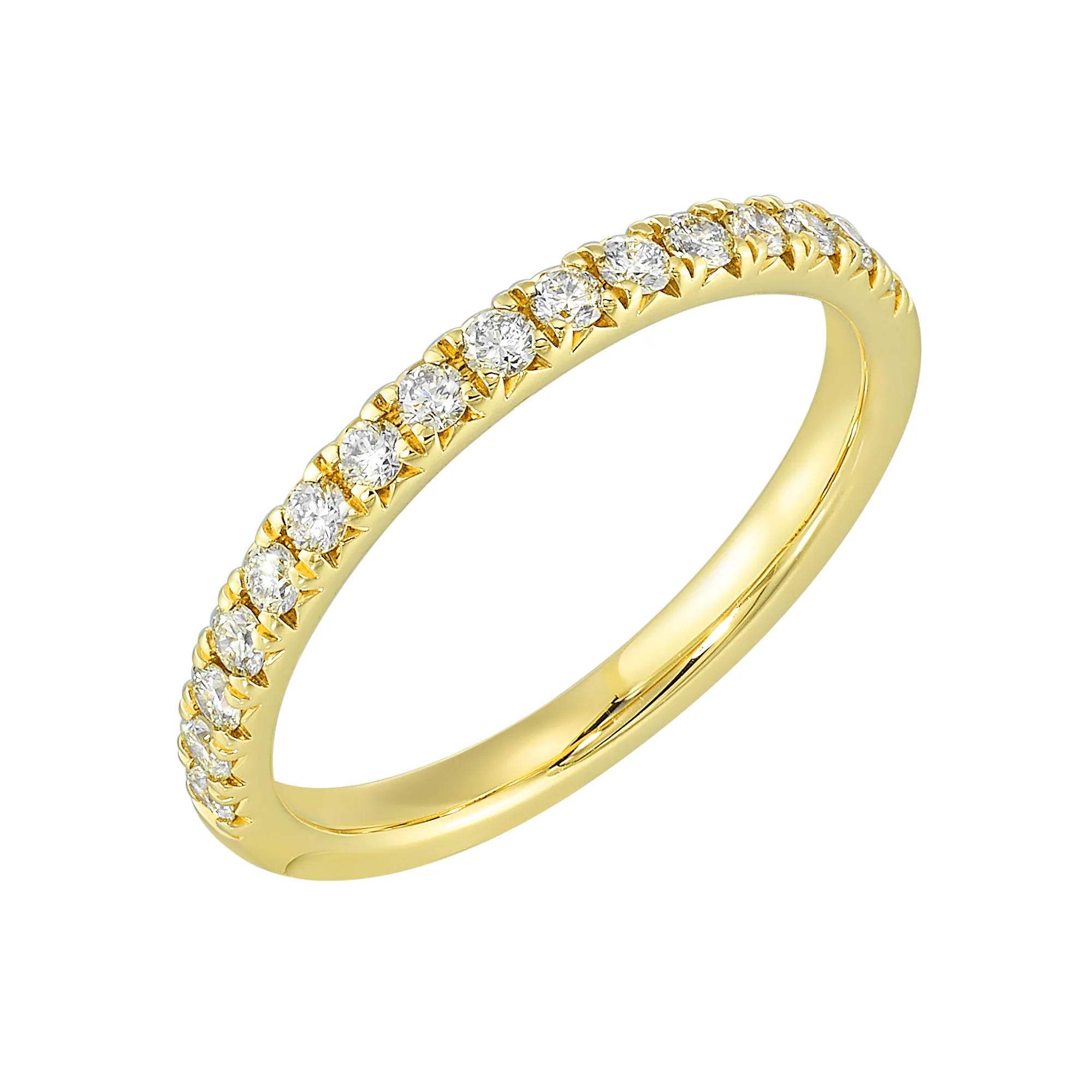 14Kt Yellow Gold Diamond 1/3Ctw Ring view 2