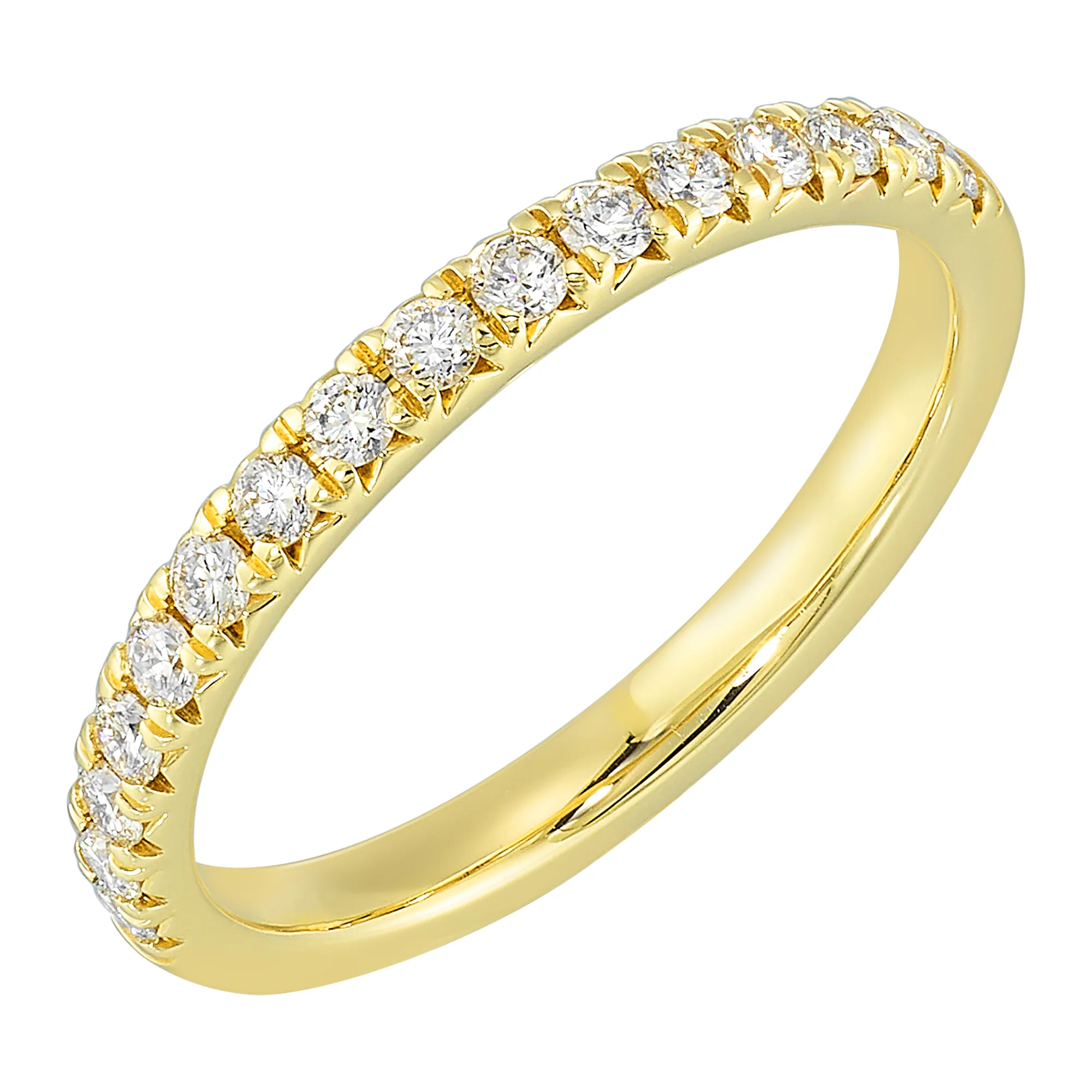 14Kt Yellow Gold Diamond 1/3Ctw Ring view 2