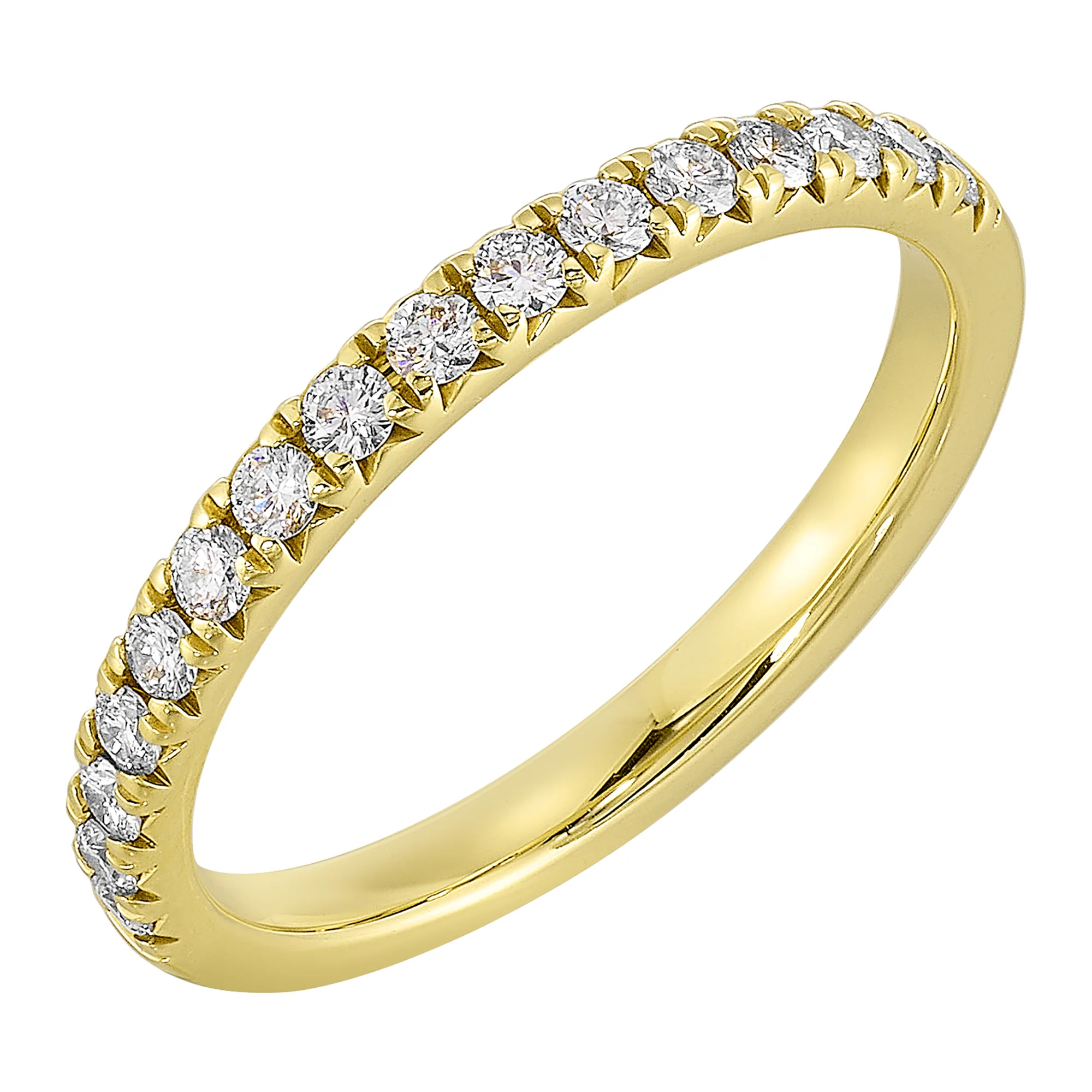 14Kt Yellow Gold Diamond 1/3Ctw Ring view 2