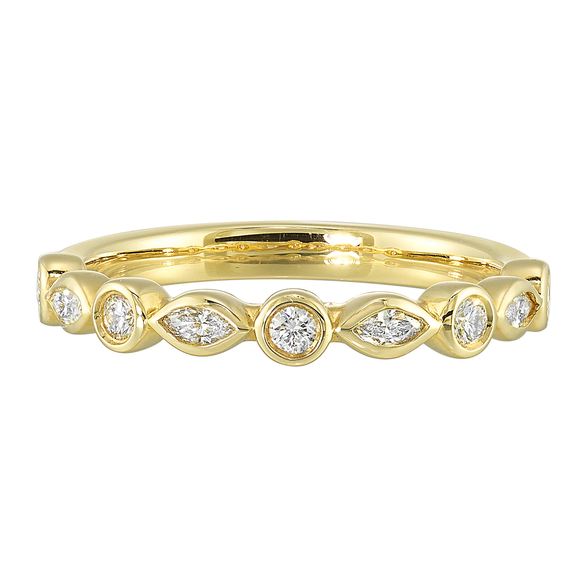 14Kt Yellow Gold Diamond 1/3Ctw Ring