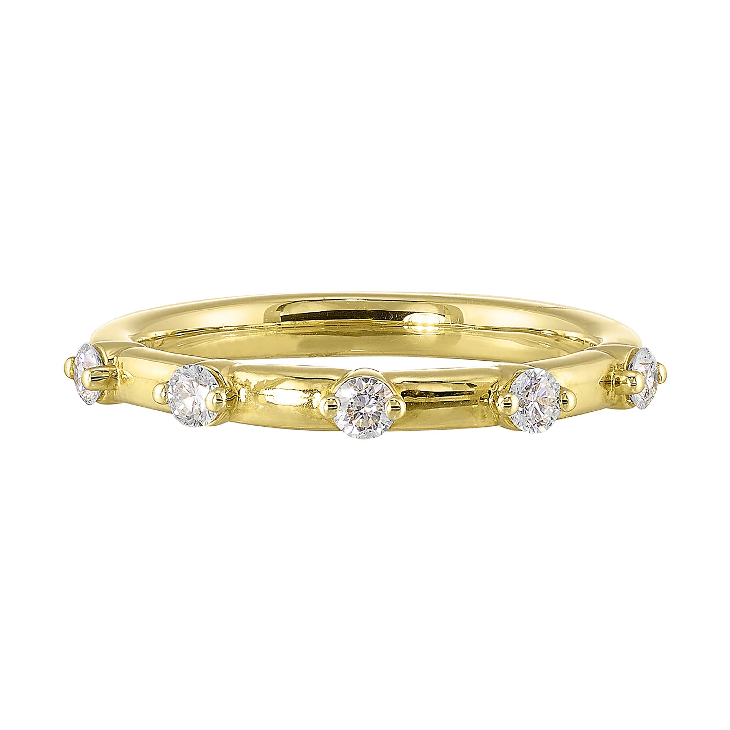 14Kt Yellow Gold Diamond 1/4Ctw Ring