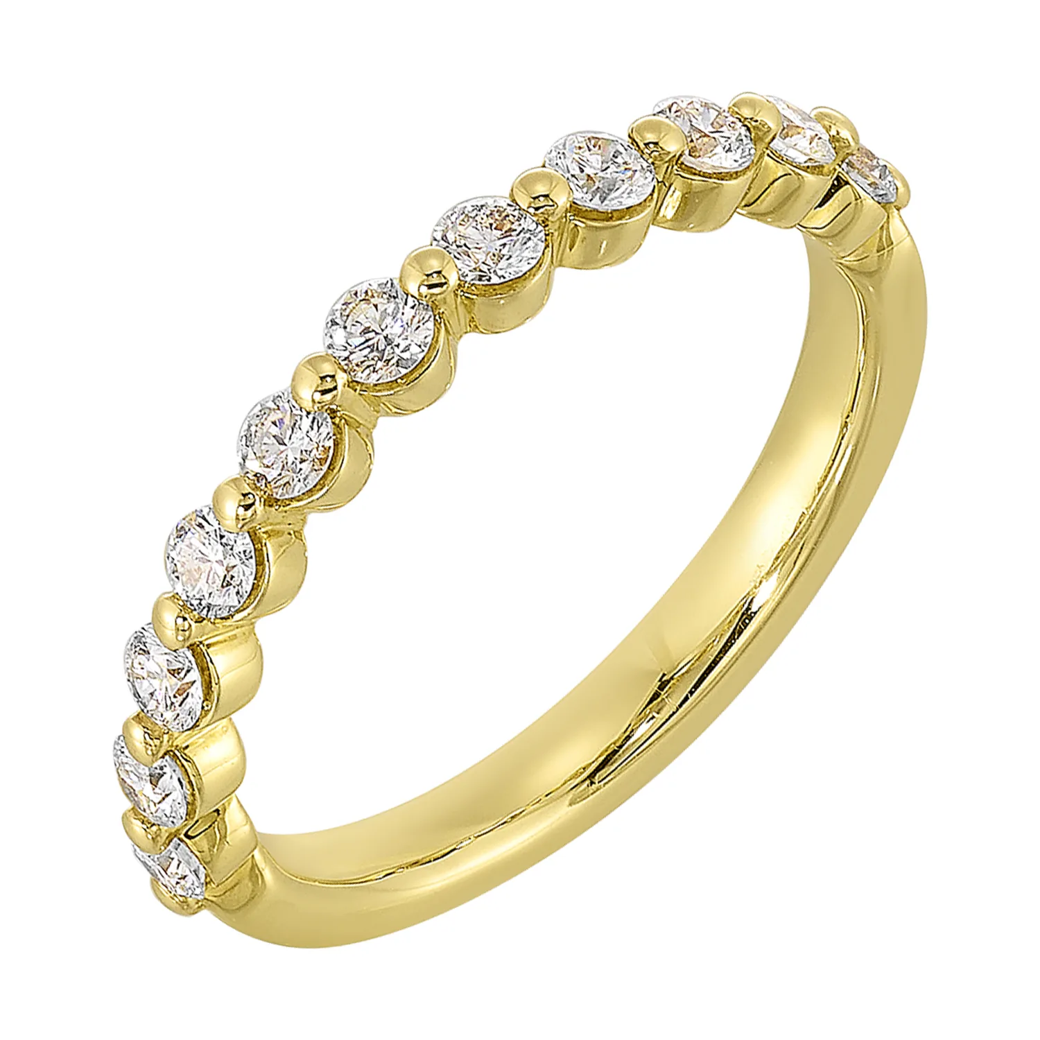14Kt Yellow Gold Diamond 1/2Ctw Ring view 2