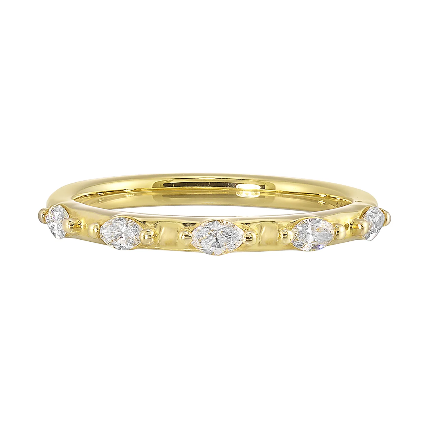 14Kt Yellow Gold Diamond 1/3Ctw Ring